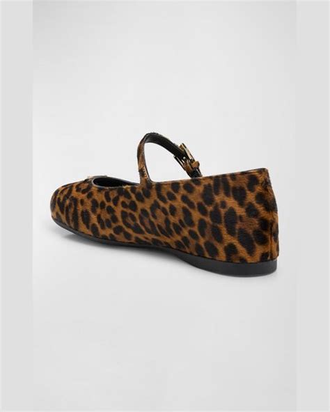 prada leopard smoking flats|Women's Prada Flats .